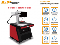 Máquina de Grabado y Marcado Láser UV Comercial LY 3-15W para Productos de Uso Diario, Electrónica y Componentes Médicos