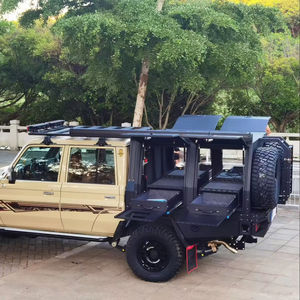 Cassone Personalizzato per Pick-up Doppia Cabina e Tettuccio in Alluminio per Camper, Cassetta Portautensili per Pick-up 4x4 - Product Image 1