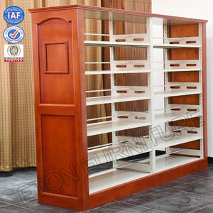 Estantería de biblioteca moderna personalizada Diseño de biblioteca Estantes de libros abiertos Estantería de biblioteca Estanterías de biblioteca - Product Image 2