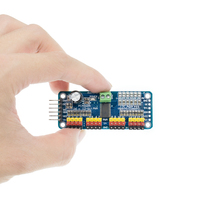 1 pièce AITEWIN ROBOT DC 5V PCA9685 Module I2C de pilote de servomoteur PWM 16 canaux 12 bits