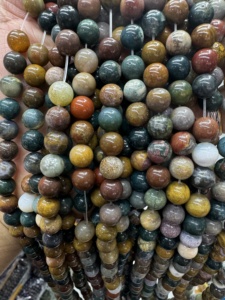 Cuentas sueltas <span class=keywords><strong>de</strong></span> piedra natural al por mayor, cuentas <span class=keywords><strong>de</strong></span> piedra turquesa Africana natural para la fabricación <span class=keywords><strong>de</strong></span> joyas - Product Image 4