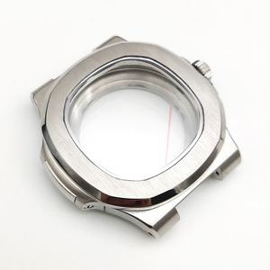 PP Modification Kit <b>Watches</b> Accessories Sapphire Glass Stainless Steel <b>Watch</b> <b>Case</b> 39mm Fit NH35 Movement - Product Image 2