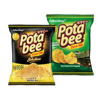 Rouleau de film imprimé personnalisé pour emballage de snacks alimentaires avec emballage de chips de pomme de terre doublé de papier d'aluminium paquet de sac de chips de plantain