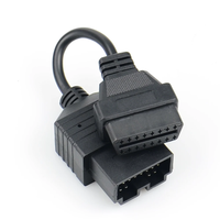 Cable OBD2 para KIA 20 pines a 16 pines OBD OBDii, herramienta de escáner de diagnóstico, lector de código para KIA, Cables adaptadores de 20 pines
