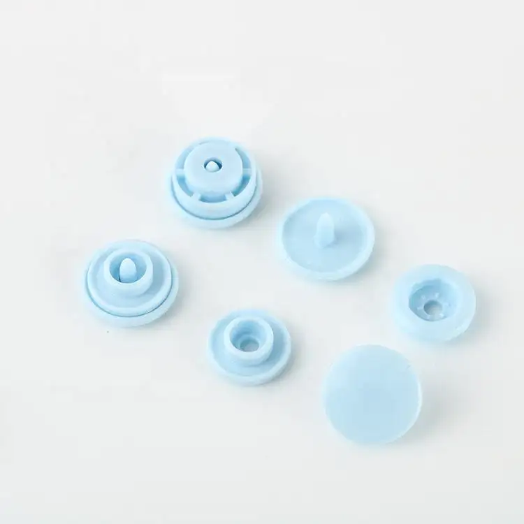 Custom Size Color Invisible Plastic Snap Fasteners Plastic Snap Button