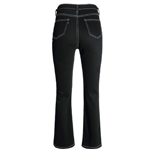 <span class=keywords><strong>Pantalon</strong></span> skinny femme sexy à paillettes, <span class=keywords><strong>pantalon</strong></span> jean <span class=keywords><strong>noir</strong></span> taille haute personnalisé - Product Image 2