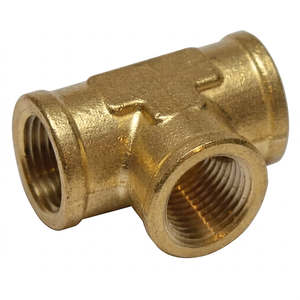 High Quality Brass Tee <b>Tube</b> Fitting Union Corrosion-<b>resistant</b> Agricultural Irrigation Pipe Fitting Inch OEM - Product Image 6