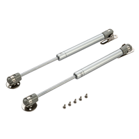 Tige de support à ressort à gaz du fabricant, vérin hydraulique pour applications d'ouverture ascendante des portes d'armoires et des meubles, fixation incluse