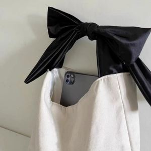 Vente en gros Sac cabas en coton réutilisable personnalisé pour femmes Sac à provisions en toile imprimée avec logo et poignée en corde - Product Image 5