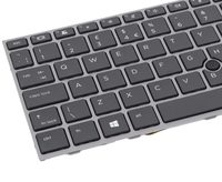 GR Clavier allemand rétro-éclairé pour ordinateur portable HP ZBOOK 15 G5 G6 17 G5 L12765-041 de remplacement