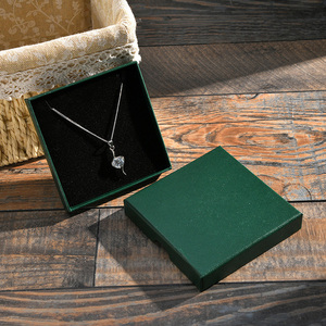 Custom Logo Kraft Paper Jewelry Packaging <b>Gift</b> <b>Box</b> for Ring Necklace <b>Earrings</b> Bracelet Wholesale Jewelry <b>Box</b> - Product Image 6
