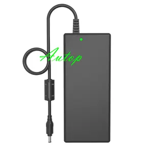 Adaptador de energia para laptop, adaptador multifuncional ac dc 15V 10A, 20V, 7,5A, 12V, 12,5A, com tela LED, fonte de alimentação 24V, 6,3A, carregador para câmera