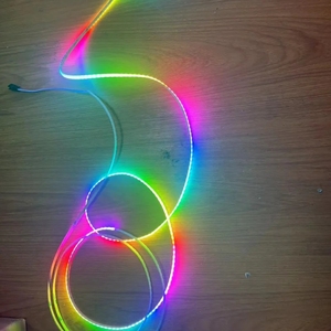 Ws2812b cá nhân địa chỉ rgbic COB <span class=keywords><strong>LED</strong></span> Strip 5 mét 160LED/M mật độ cao linh hoạt thông minh Giấc Mơ Màu sắc điểm ảnh Ánh sáng DC5V - Product Image 6