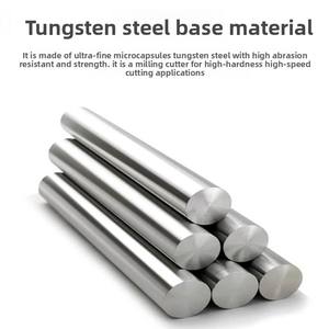 مجموعة أدوات طحن مربعة طويلة العنق بثلاثة شفرات لطحن الألومنيوم - Product Image 3