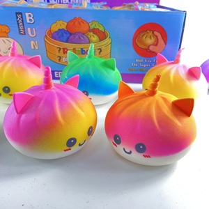 Juguete Blandito Jumbo Char Siu Bun, Juguete Sensorial Antiestrés de Rebote Lento para Niños y Adultos - Product Image 3