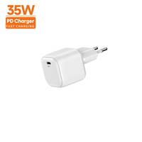 Chargeur de téléphone Vina, prise UK, port USB-C, charge rapide GaN 35W, homologué PPS, certifié CE, chargeur sans fil pour Google Pixel, indispensable pour les voyages