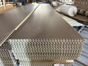 2024 sonsill uto nội thất tre sợi gỗ tích hợp composite tấm Tường PVC Bảng điều chỉnh Trần cho trang trí nội thất - Product Image 5