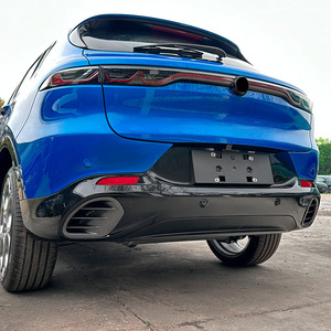 Alfa Romeo Tonale 2023 Rear Bumper Air Vent Decals Piano Black Carbon Fiber Texture Adhesive Car Stickers - Product Image 2