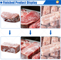 Mesin Pembentuk Daging Beku, Mesin Pencetak Blok Daging Sapi dan Kambing Beku untuk Memperbaiki Bentuk Daging Beku yang Tidak Beraturan Sebelum Dipotong dan Dicincang