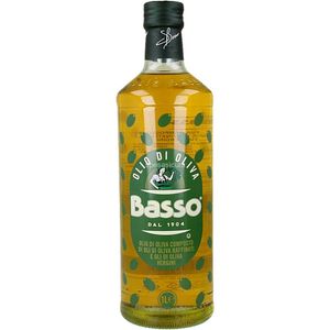 Huile d'olive en bouteille de 750 ml, qualité supérieure, Frantoio Basso, Italie, pour la cuisine - Product Image 1