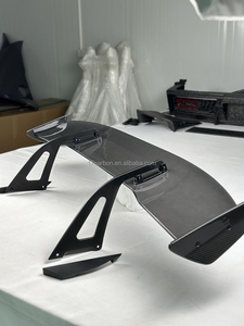 New Arrivals Lotus Emira J Style GT Ducktail <strong>Spoiler</strong> Double Deck <strong>Carbon</strong> <strong>Fiber</strong> Polished Finish 6-Piece Rear Wing Parts - Product Image 3