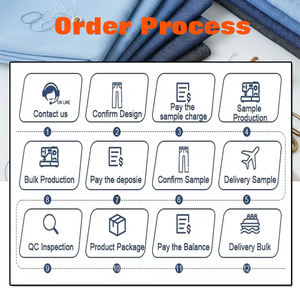 Jeans da <span class=keywords><strong>Donna</strong></span> Grigio Vintage con Logo Personalizzato, Vita Media, Tasche con Patta, Traspiranti, Ecologici, Lavabili, Vestibilità Larga e Dritta - Product Image 6