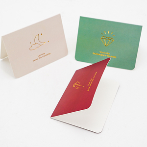 Custom Printed Thank You Greeting Gift Cards for Small Business Paper Acknowledgments