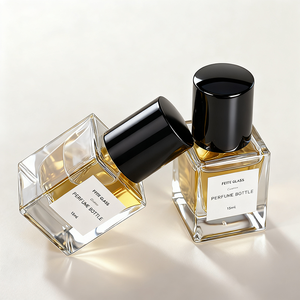 Wholesale New 15ml Square Glass <strong>Perfume</strong> Bottle <strong>Mini</strong> Crimp <strong>Perfume</strong> Spray Bottle With Ball Cap - Product Image 5