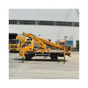 Gran oferta, nueva condición, camión de escalera diésel de 23M, plataforma de trabajo aéreo de transmisión Manual automática, operaciones a gran altitud - Product Image 4