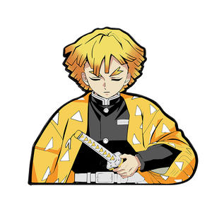 Nueva insignia de aleación de zinc de la serie de animación Ghost Kill Blade, con diseño de protección ambiental, bonita decoración para bolsos y ropa, venta directa. - Product Image 5