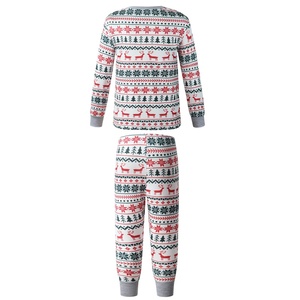 Ensemble <span class=keywords><strong>de</strong></span> pyjama <span class=keywords><strong>de</strong></span> <span class=keywords><strong>Noël</strong></span> pour la <span class=keywords><strong>famille</strong></span>, pull à col rond à manches longues et pantalon, <span class=keywords><strong>tenue</strong></span> <span class=keywords><strong>assortie</strong></span> - Product Image 6