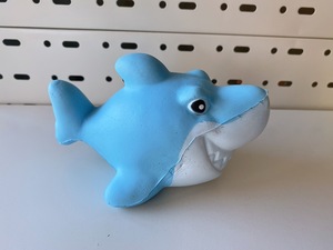 Juguete de Peluche de Tiburón de Espuma para Aliviar el Estrés, Regalo, Juguete de Tiburón de Espuma, Bienvenido OEM - Product Image 2