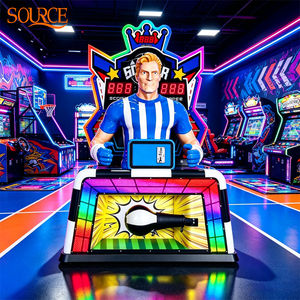 เครื่องเล่นเกมเตะฟุตบอลแบบหยอดเหรียญหลายเหรียญ รุ่น SOURCE สำหรับศูนย์รวมความบันเทิงสำหรับครอบครัว ห้างสรรพสินค้า และห้องเกม FEC - Product Image 6