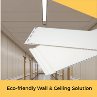 Système de panneaux de plafond et de mur en PVC à rainures emboîtables avec fixations cachées pour les zones de lavage de voitures en environnement à forte humidité