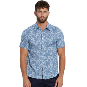 Franela de algodón de alta calidad para hombre, manga larga, ajustado, cuello vuelto, a cuadros, informal, Otoño, secado rápido, ecológico, transpirable - Product Image 1