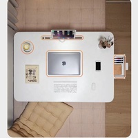 Nouveau bureau pliable pour ordinateur portable, idéal pour lit et canapé, table portable pour ordinateur portable, plateau de lit pour étude et lecture