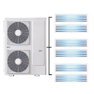 1 Drives 6 Multi Zone <span class=keywords><strong>Central</strong></span> Air Conditioning Cassette VRF VRV <span class=keywords><strong>Central</strong></span> Air Conditioner Commercial AC - Product Image 1