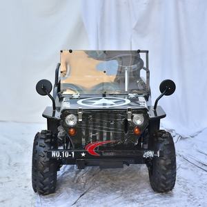 Cheap ATV 125cc 4x4 4WD Off Road Beetle Gasoline <strong>Mini</strong> <strong>Jeep</strong> <strong>Willys</strong> - Product Image 2