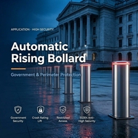 Jual Langsung Pabrik Tiang Pembatas Otomatis SSTC Brand Rising Bollards Indoor Outdoor, Kontrol Jarak Jauh, Tahan Air, untuk Lalu Lintas