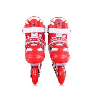 Bán Buôn Bán Chạy Nhất <span class=keywords><strong>Inline</strong></span> Trượt Băng Giày Cho 2-16 Tuổi Trẻ Em Điều Chỉnh Kích Thước 31-42 Con Lăn Giày Trượt <span class=keywords><strong>Inline</strong></span> - Product Image 4