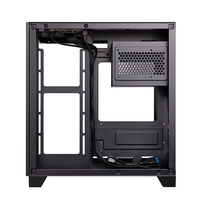 Le plus récent boîtier d'ordinateur de jeu M-Atx Itx Tower avec boîtier d'ordinateur de jeu en verre trempé à vue complète