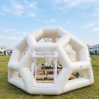 Tente à bulles dôme de football gonflable personnalisé pour la publicité, les événements de camping et de fête, le mariage