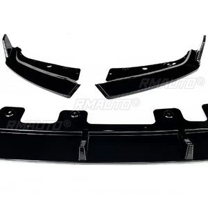 ลิปสปอยเลอร์กันชนหน้าสำหรับ BMW U11 X1 IX1เมตรสปอร์ต2023 + สีดำเงากันชนหน้าป้องกันใบมีดสปอยเลอร์สำหรับแต่งรถ - Product Image 6