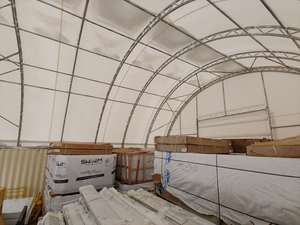 GS ngoài trời công nghiệp-phong cách Kết Cấu Thép Lều container nơi trú ẩn xây dựng cho kho lưu trữ - Product Image 2