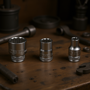 Fervi Polygonal <b>Socket</b> Wrench Normal Series 12mm 10mm <b>8mm</b> Chrome Vanadium Steel - Product Image 3