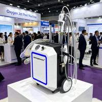 Appareil de peeling à jet d'oxygène abordable, hydratation intense de la peau, traitement de l'acné, machine de peeling à jet d'oxygène pour salon de beauté