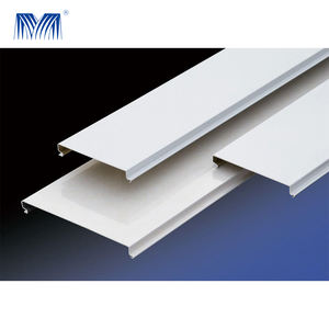 Material Rejilla negra Baño Balcón Suspendido Suspender <span class=keywords><strong>Placas</strong></span> Deflector <span class=keywords><strong>Armstrong</strong></span> Tira Azulejo Listón Aluminio Suspendido Deflector Techo - Product Image 2