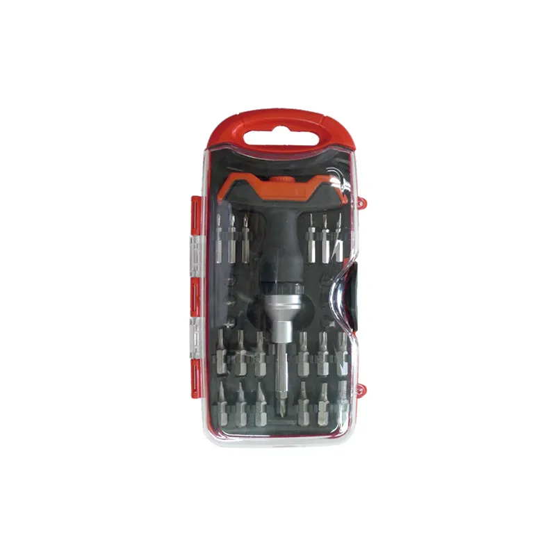 SHALL 25pcs Magnetic mini phillips Precision tool set screwdriver and ratchet ratcheting multi-bit kit set carry case