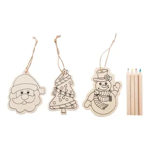 Adorno Sormela para árbol de Navidad de madera, artículos personalizados - Product Image 5
