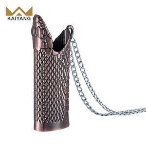 Coque à la mode créative en métal pour <span class=keywords><strong>briquet</strong></span> en relief <span class=keywords><strong>serpent</strong></span> pour un look premium - Product Image 2